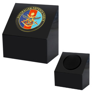 Gloss Black Coin Display Block