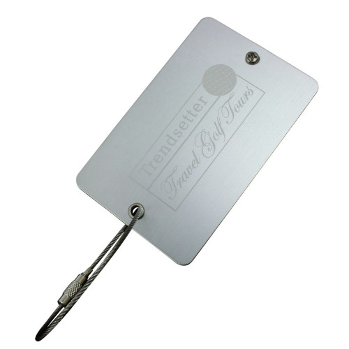 Aluminum CR80 Luggage Tags Custom Made To Order. Visit Now