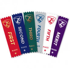 Athletics Ribbons Coloured