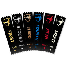 Marshall Arts Ribbons Black