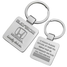 Moulded & Polished Keyrings (No Enamel)