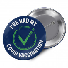 Covid-19 Vaccination Badges Navy