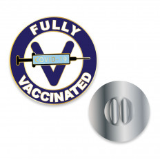 Fully Vaccinated Lapel Pins