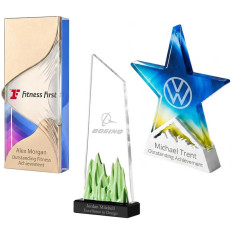 Custom Glass & Acrylic Trophies