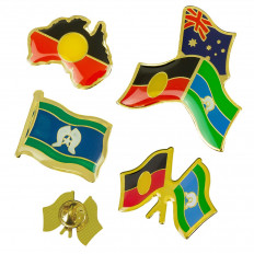 Country Flag Pin Badge
