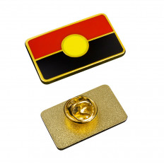 Aboriginal Flag Lapel Pins (Small)