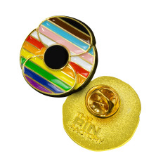 Poppy Lapel Pin LGBTQ+