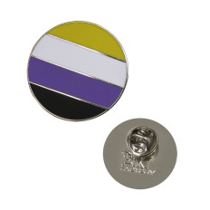 Non Binary Flag Pins