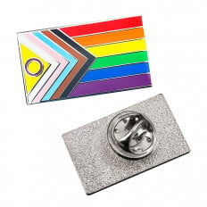LGBTQ+ Intersex Pride Progress Pins