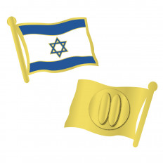 Israel Flag Lapel Pins