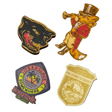 Wooden Lapel Pins