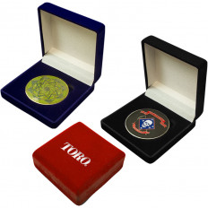 CP10 Branded Velvet Medal Case