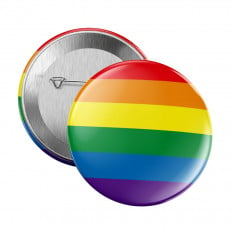 Pride Flag Button Badges