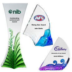 Custom Crystal Resin Trophies