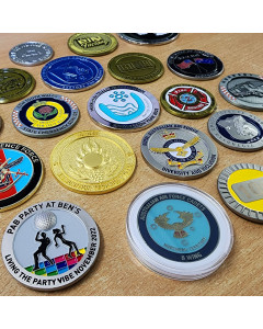 Mixed Challenge Coin Samples