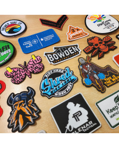 Mixed Woven & Embroidered Patches