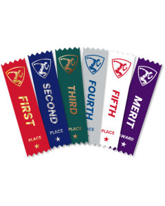 Athletics Ribbons Coloured