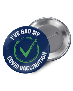 Covid-19 Vaccination Badges Navy