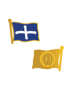 Eureka Flag Lapel Pin