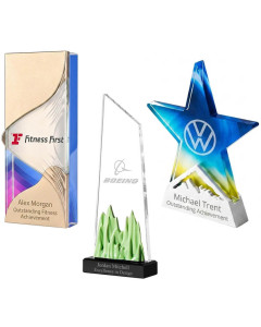 Custom Glass & Acrylic Trophies