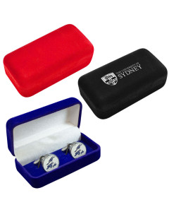 Velvet Finish Cufflink Case