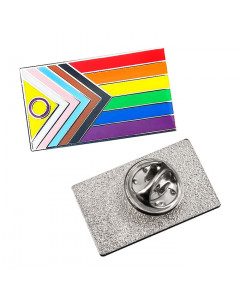 LGBTQ+ Intersex Pride Progress Pins
