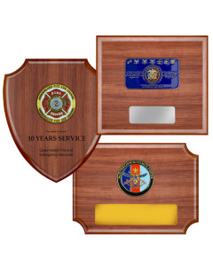 Custom Wooden Display Plaques