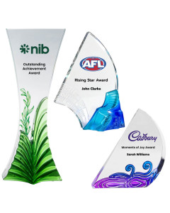 Custom Crystal Resin Trophies