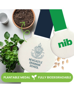 Custom Seed Paper Medal