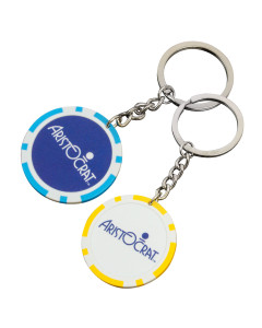 poker-chip-keyring