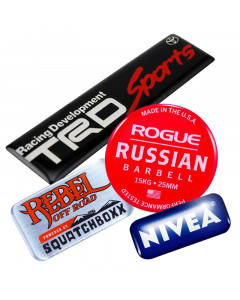 Epoxy Dome Stickers