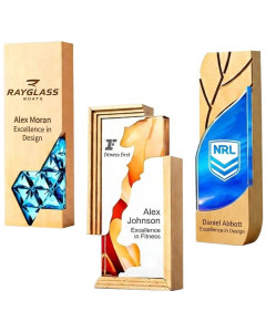 Custom Wood & Acrylic Trophies