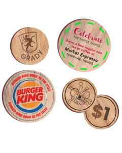 Wooden Tokens