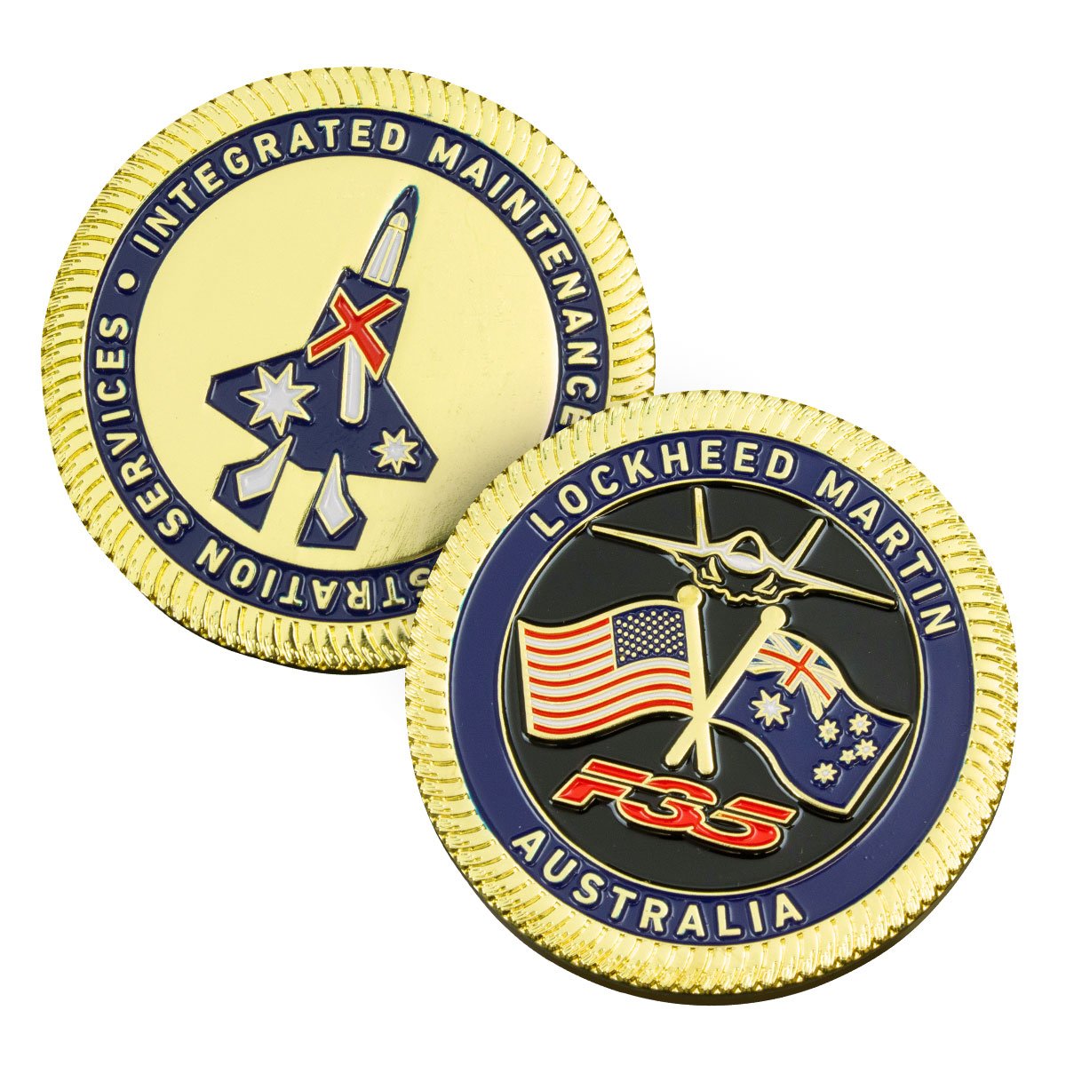 F35 Military Coins