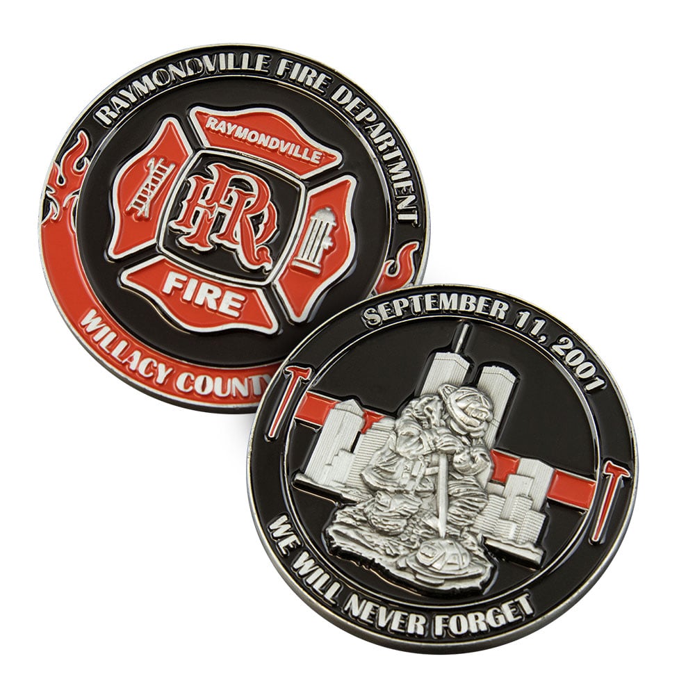 Fire Department Challenge Coins