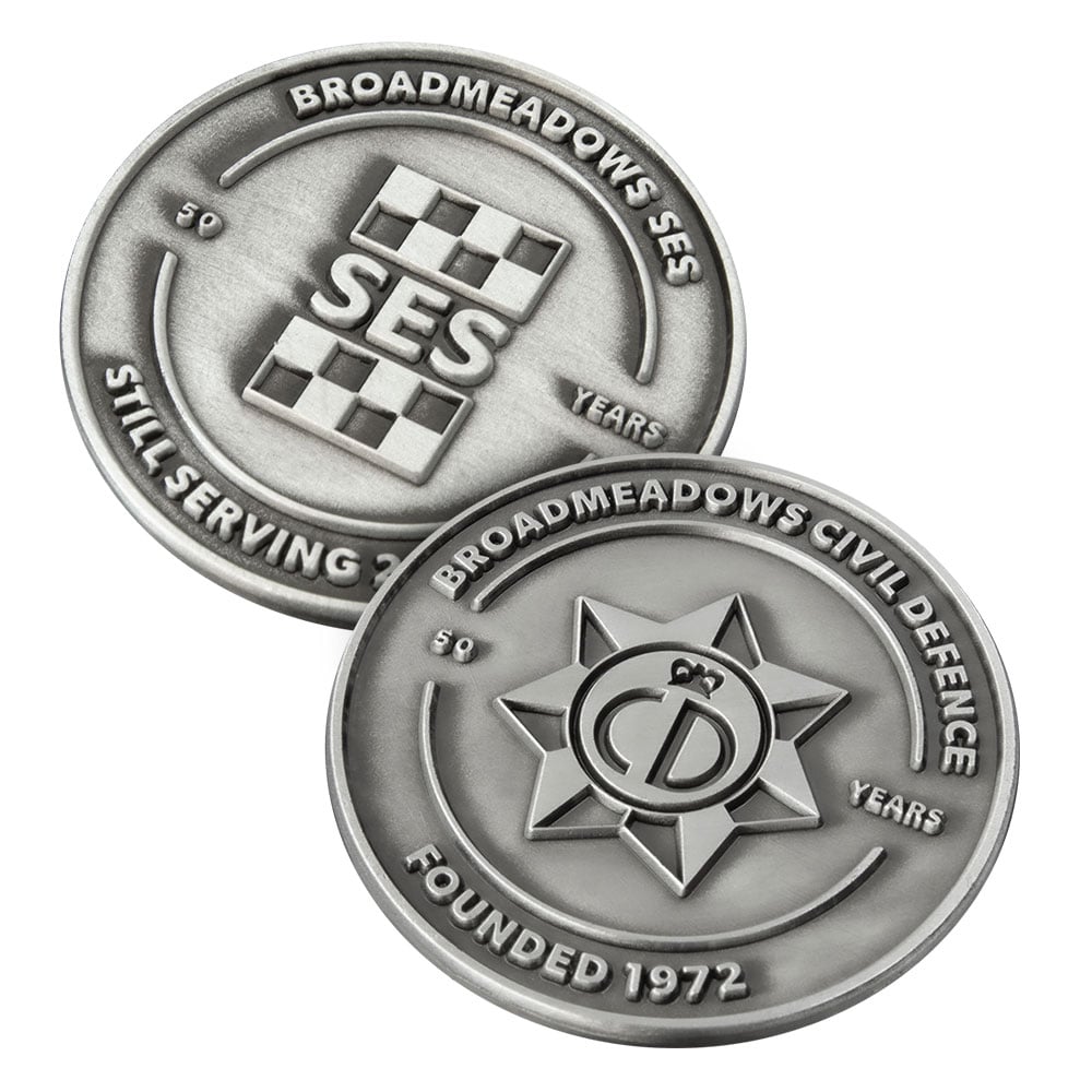 SES Challenge Coins