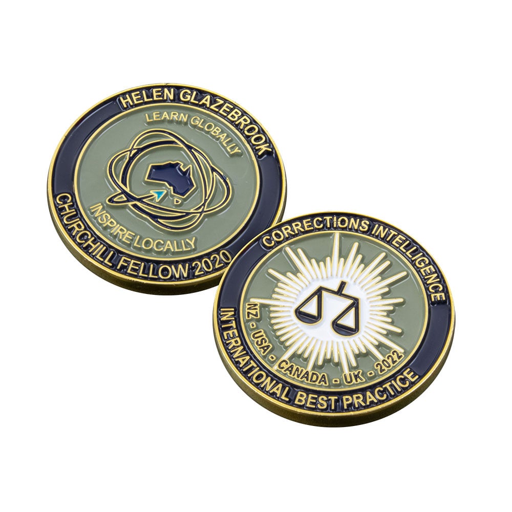 Corrections Challenge Coins