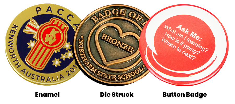 Pins Vs Badges